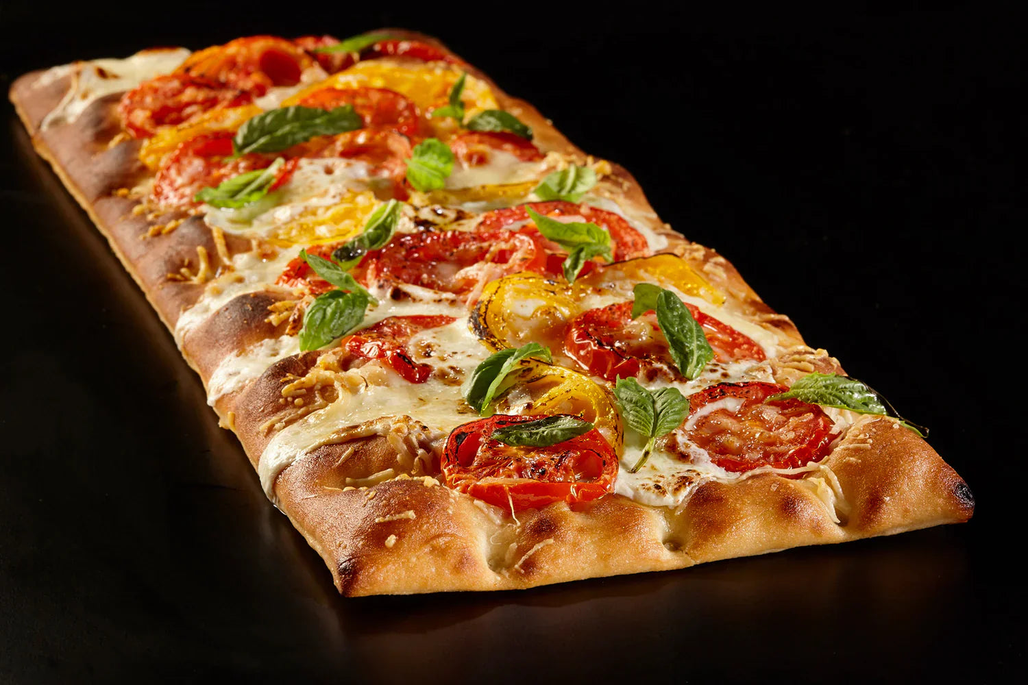 Three Cheese &amp; Tomato Pizza
 &ndash; Brooklyn Bred
