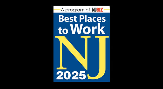 Recipient of NJBIZ Best Places to Work Award