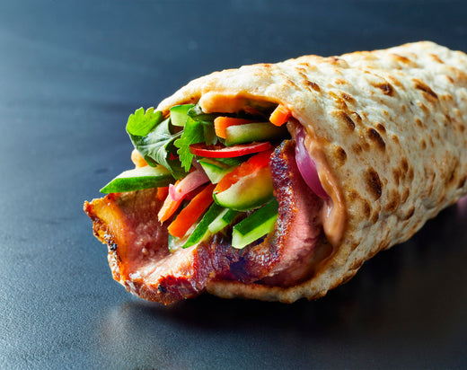 Garden Steak Wrap