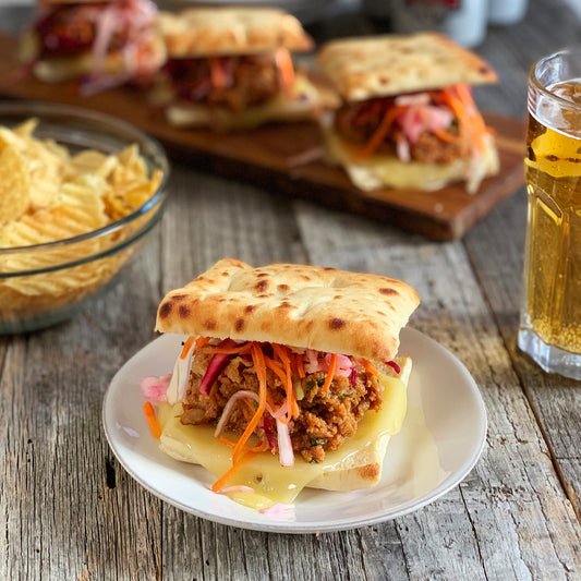 Pulled BBQ Chicken Sandwiches