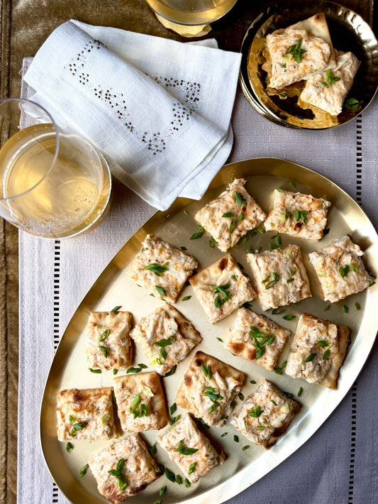 Crab Gratin Crostini