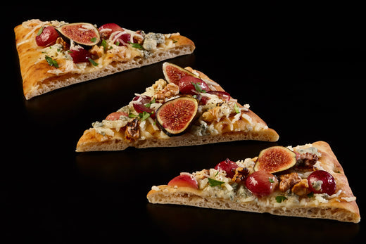 Nutty Fresh Fig & Grape Pizza