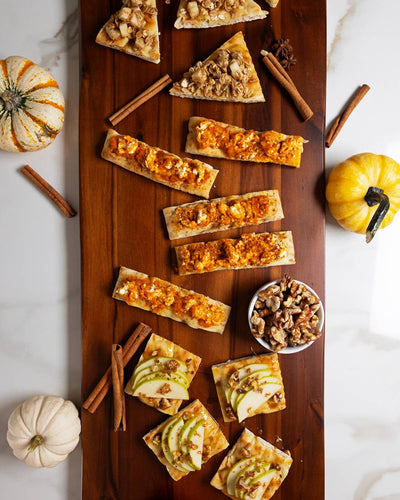 Fall Dessert Pizzas