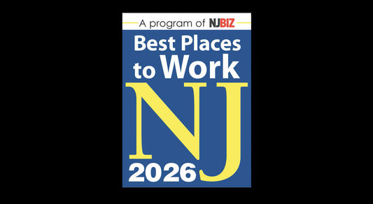 Recipient of NJBIZ Best Places to Work Award