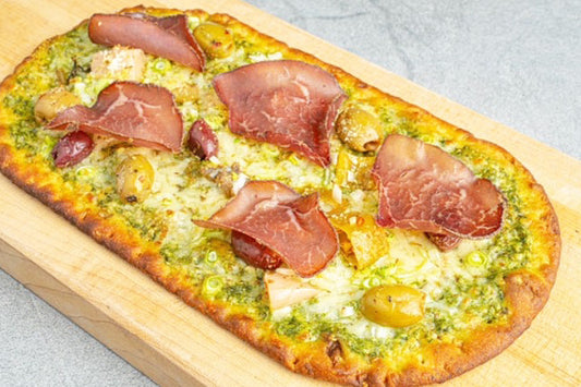 Olive-You-Do Sprouted Grain Pizza