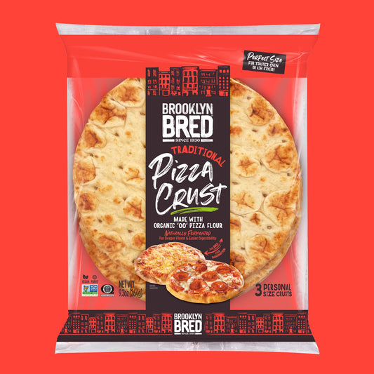 Traditional Pizza Crust - Made with Organic ‘00’ Flour - 7"